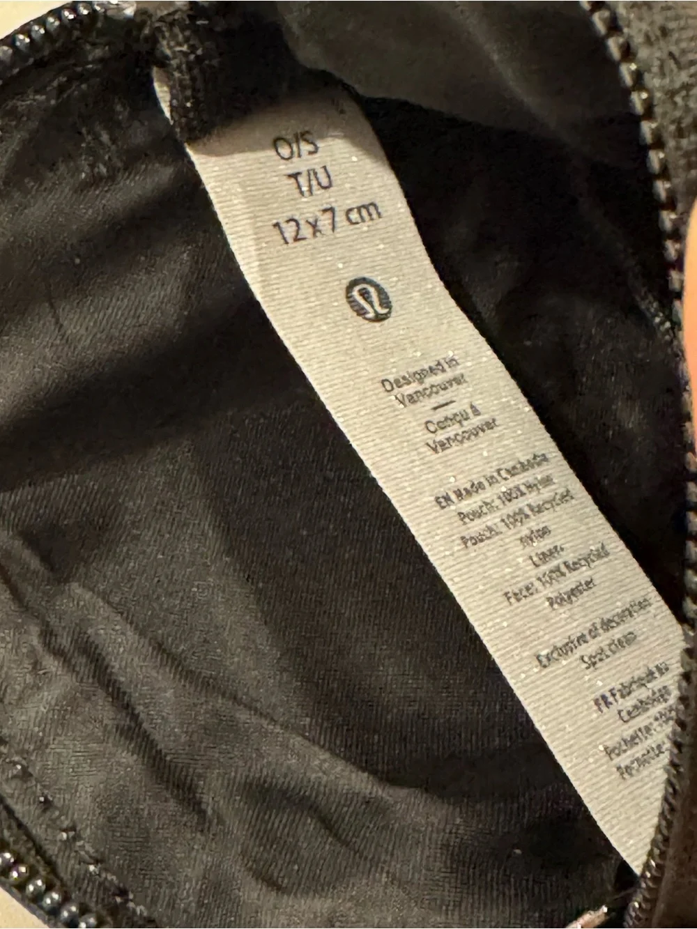 Lululemon Black Wristlet Coin Pouch